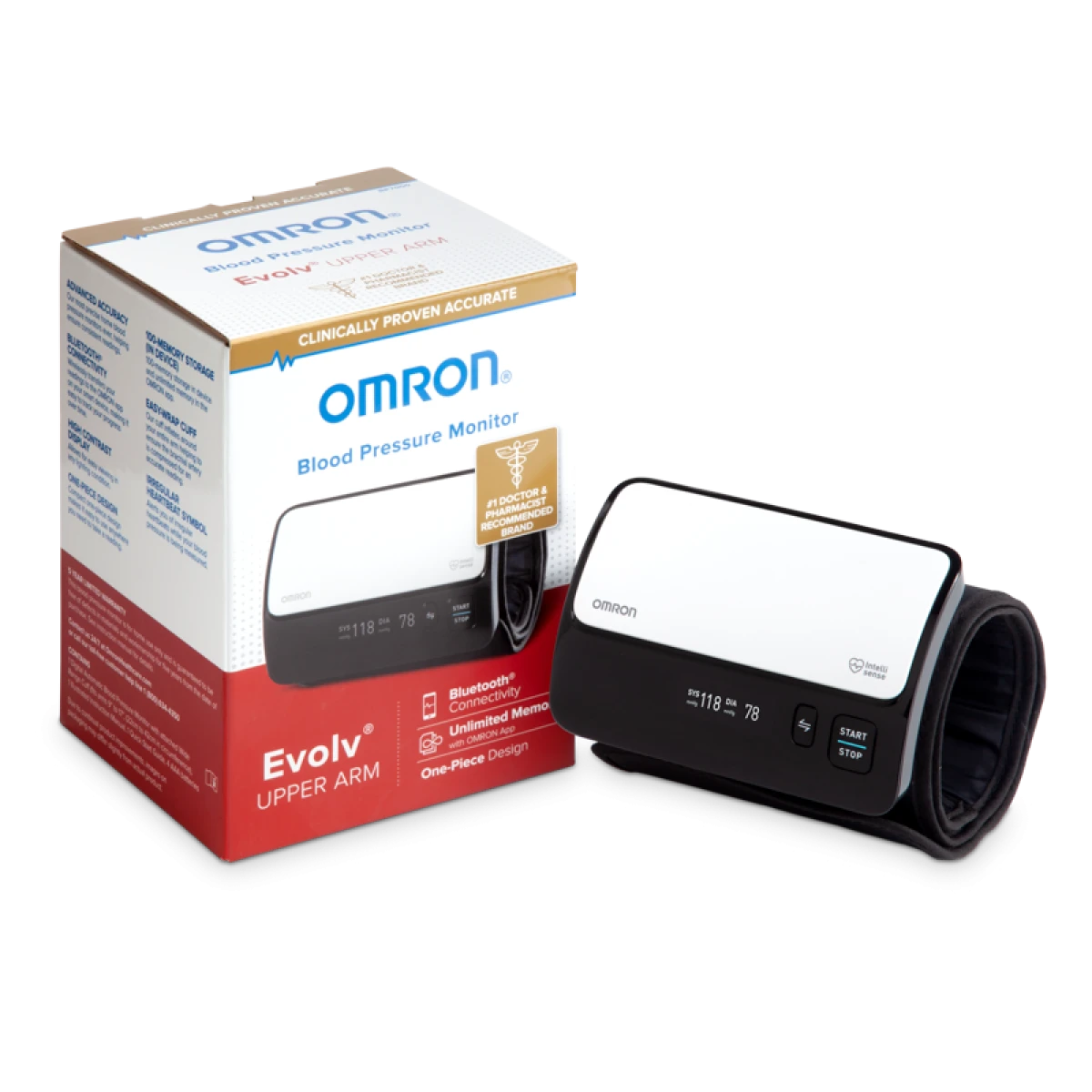 OMRON Evolv Bluetooth Wireless Upper Arm Blood Pressure Monitor�