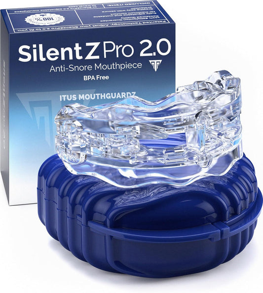 SilentZPro 2.0 - USA Designed Anti Snore Mouthpiece (3 Sizes)