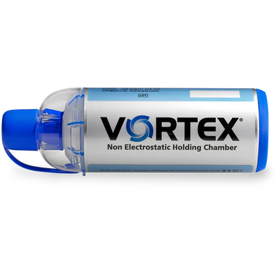 VORTEX Non Electrostatic Valved Holding Chamber