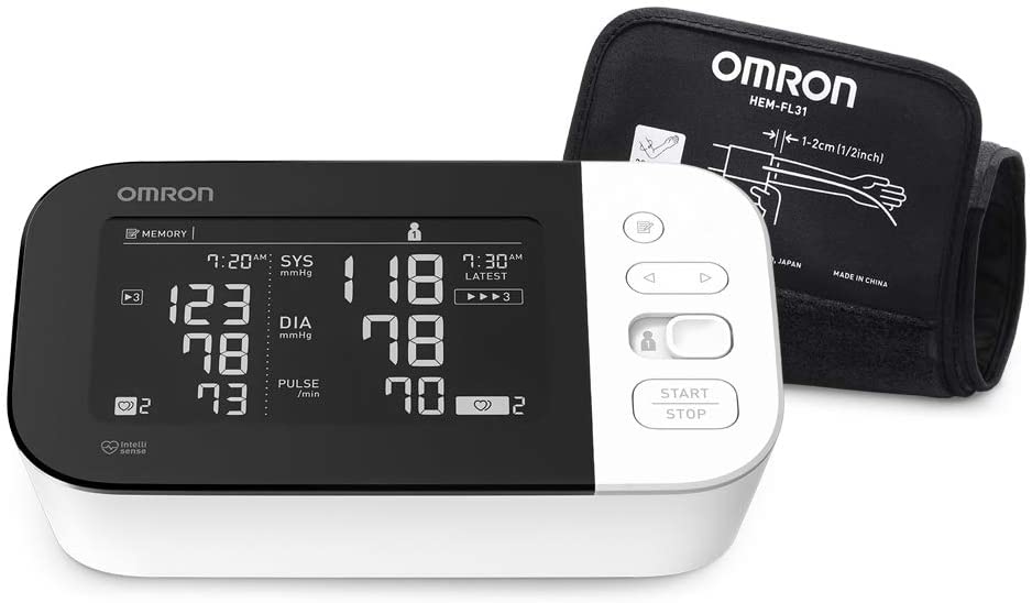 Omron Wireless Upper Arm Blood Pressure Monitor, 7 Series