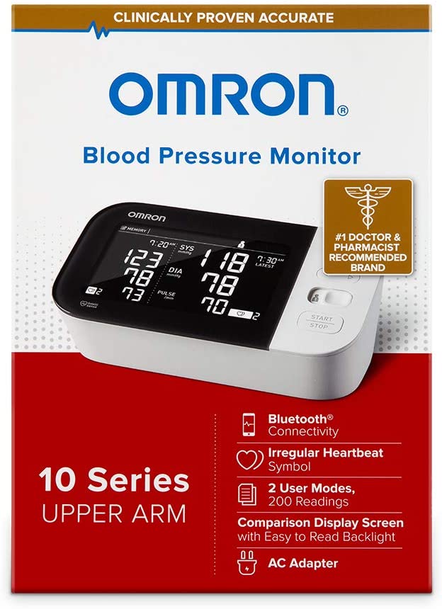 Omron 5 Series Wireless Upper Arm Blood Pressure Monitor