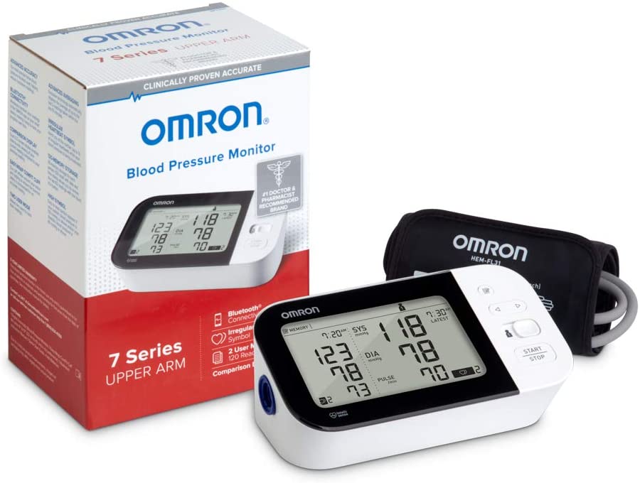 Omron 7 Series ® Wireless Upper Arm Blood Pressure Monitor